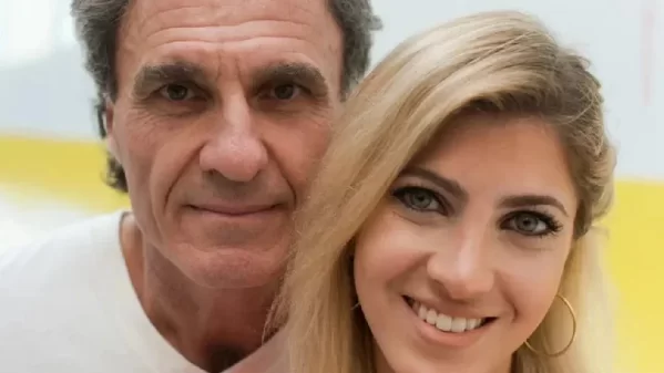 Cande Ruggeri habló de su embarazo y amenazó a su papá Oscar: "Le hago la cruz"