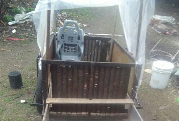 Se dedicaba a la electr&oacute;nica en La Plata, pero ante la falta de trabajo, comenz&oacute; a juntar cartones con un carrito