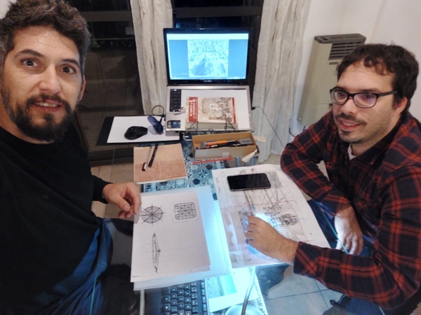 "Va a haber sorpresas": un gran arquitecto lleva 3 meses dibujando a La Plata de la década del 90 y cuenta los secretos