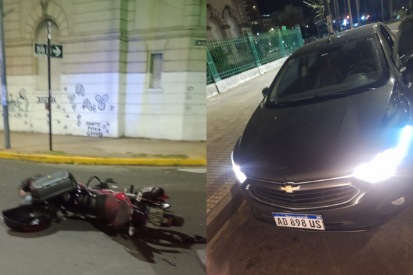 Tr&aacute;gico accidente en La Plata: un motociclista muri&oacute; luego de chocar contra un auto en Plaza Moreno