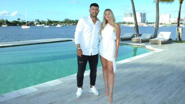 La lujosa fiesta de cumpleaños del Kun Agüero en Miami