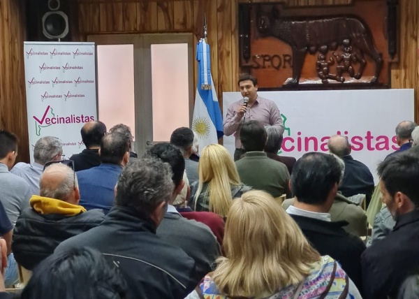 Autonomía municipal, Boleta Única y recorridas: los Vecinalistas se reunieron con la presencia del platense Gerardo Jazmín
