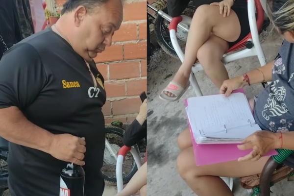 Un platense le pidió dinero a su mujer para comprar cerveza, ella se negó por un error de él y su video se hizo viral