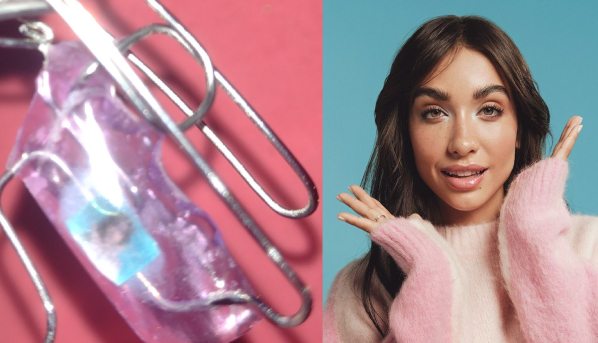 Una fanática imprimió la foto de María Becerra en sus aparatos dentales y recibió una graciosa respuesta de la cantante