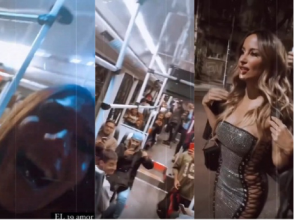 Flor de la V, Lourdes S&aacute;nchez y otros famosos sorprendieron a los pasajeros subi&eacute;ndose a un colectivo