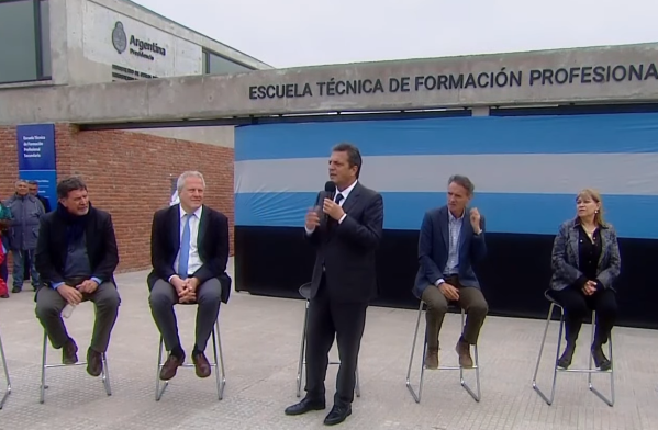 Massa: "El año que viene la Argentina va a aumentar un 30% su inversión en materia educativa"