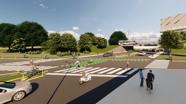 Avanza la creación de una nueva ciclovía que unirá el Parque Lineal de Tolosa con Avenida Antártida