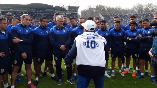 El recuerdo para Diego: "Se lo podr&iacute;a haber cuidado m&aacute;s pero en Gimnasia queda la tranquilidad de que fue feliz"