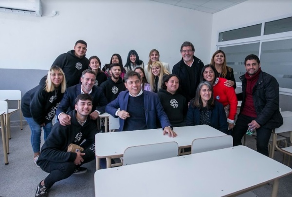 Kicillof: "Nuestra prioridad son los chicos, que son el futuro y el presente de la Provincia"