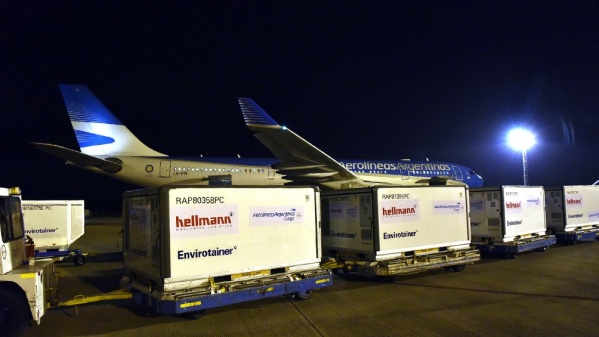 Durante este mes llegaron al país más de 15,3 millones de dosis de vacunas contra el COVID-19