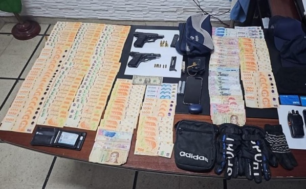 Cayéron cuatro delincuentes tras violenta entradera en City Bell: dos tienen un amplio prontuario