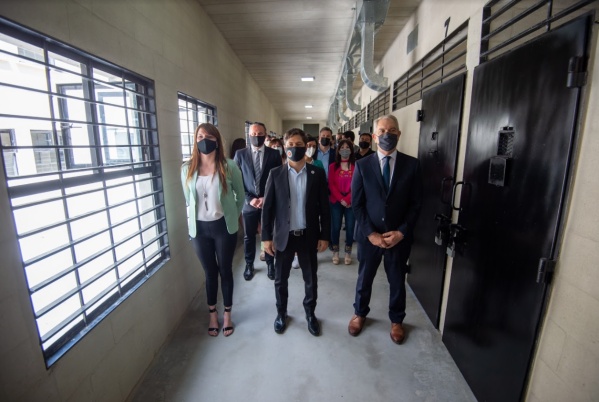 Kicillof en la inauguración de 240 nuevas plazas del Sistema Penitenciario Bonaerense: “Es una transformación profunda"