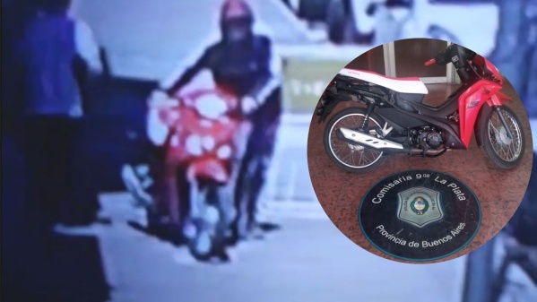 Detuvieron nuevamente a uno de los “Hermanos Macana”: esta vez robó una moto en pleno centro de La Plata