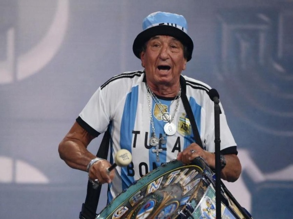 Murió Tula, el hincha emblema de la Selección Argentina