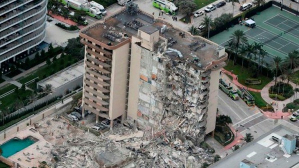 Afirman que el edificio derrumbado en Miami tenía "daños estructurales importantes"
