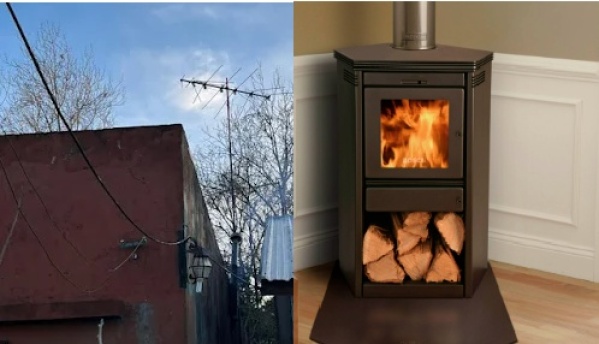 El tiraje de una salamandra hizo creer a un grupo de vecinos platenses que se incendiaba una casa