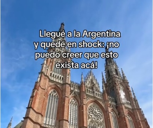 ¿La gran arquitectura está en Europa? Una tiktoker rusa visitó La Plata quedó sorprendida y estalló el debate en las redes