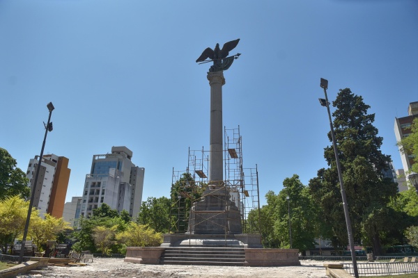 Le pusieron fecha a la finalización de las obras de las plazas San Martín, Italia y Rocha