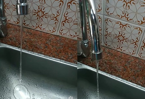 Frentistas de Tolosa denuncian la falta de presión de agua en la zona