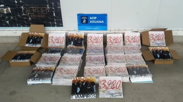 Secuestraron 500 vinilos de Vilma Palma valuados en 5 millones de pesos