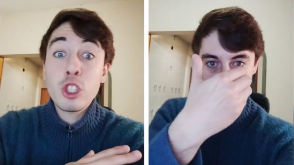 El descargo de un platense por la tendencia de taparse la cara que se volvió viral: “Aceptate como sos”: