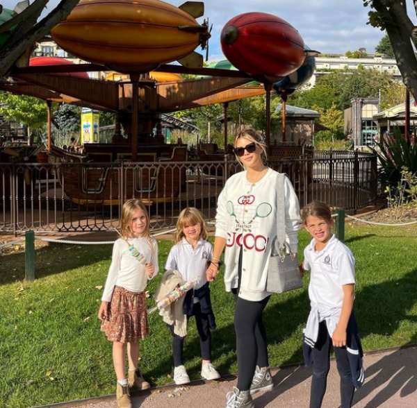 Wanda Nara disfrutó de un "paseo de chicas"