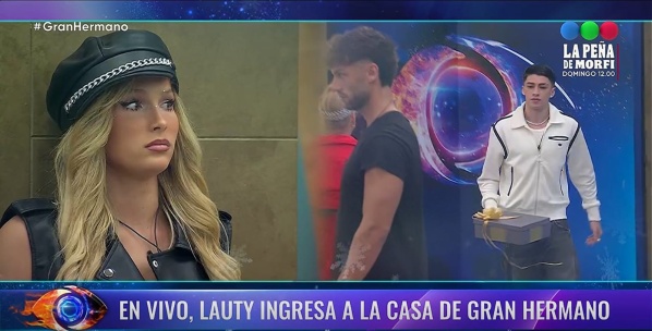 Lauty Gram sorprendió a Lucía en Gran Hermano: “Te sueño todas las noches”
