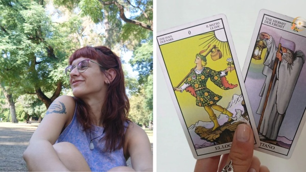 “Sobre todo consultan por los vínculos”: una tarotista platense cuenta sobre los detalles de su oficio