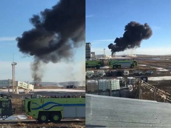 Se estrelló un avión sanitario en Rio Grande y hasta el momento se registraron cuatro fallecidos