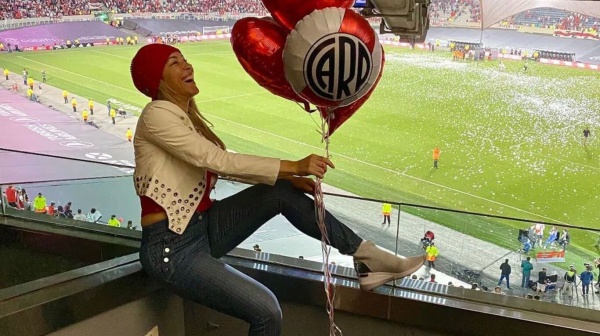 El gran look de la esposa de Marcelo Gallardo para el primer partido en River Plate