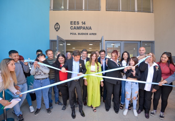 El programa "Escuela a la Obra" sigue creciendo en la provincia: "Es una obligación de quienes tenemos responsabilidades"