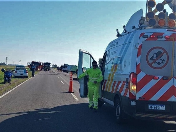 Falleci&oacute; un platense en un tr&aacute;gico accidente en la Ruta 3