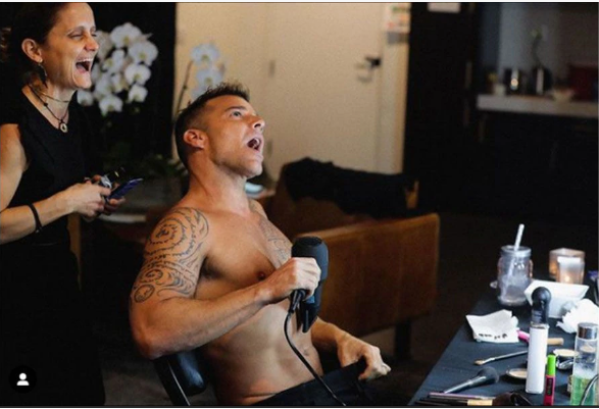 Ricky Martin encendió a sus seguidores con una foto super hot