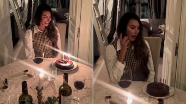 Una mujer festejaba su cumpleaños y al momento de soplar las velas éstas se apagaron solas
