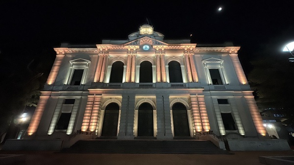 Renovación de luminarias en la Casa Matriz del Banco Provincia de La Plata