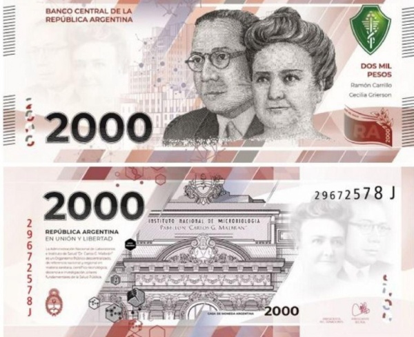 Ya emitieron la primera tanda de los billetes de $2.000: &iquest;Cu&aacute;ndo comenzar&aacute;n a circular?