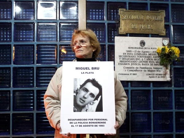 A 32 años de la desaparición de Miguel Bru habrá una vigilia y reclamo por justicia en La Plata