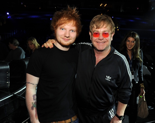 ¡Dupla de lujo! Ed Sheeran y Elton John lanzan una canción navideña