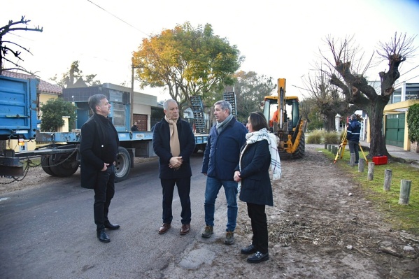 Pusieron en marcha la obra de repavimentación clave para facilitar el acceso a múltiples espacios concurridos de Gonnet