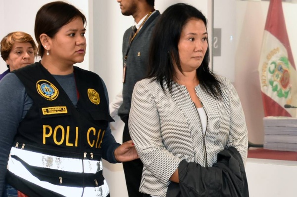 Keiko Fujimori, líder de la derecha peruana, a un paso del juicio por corrupción