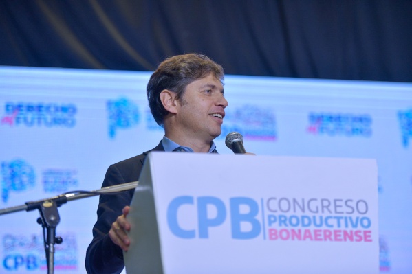 Kicillof encabezó la apertura de la segunda jornada del Congreso Productivo Bonaerense