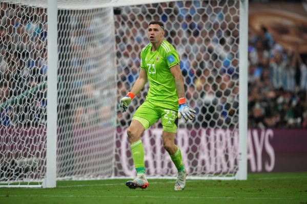 Emiliano Martínez tras ser campeón del mundo: "No tengo palabras y no pudo haber un mundial que haya soñado tanto como éste