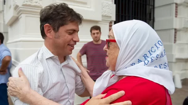 Axel Kicillof recordó a Hebe de Bonafini en el día de su natalicio