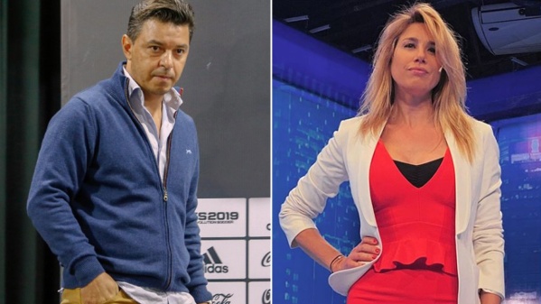 Aline Moine niega nuevamente el romance con Marcelo Gallardo