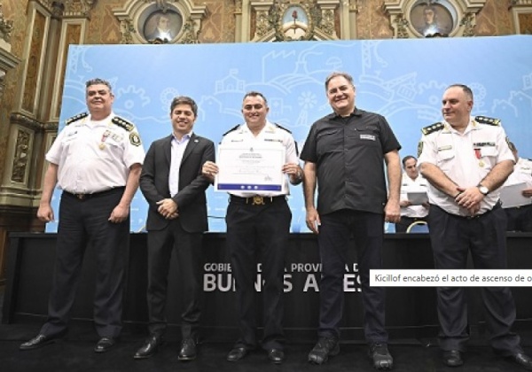 Kicillof: “En la provincia de Buenos Aires priorizamos la seguridad no desde lo discursivo, sino con hechos concretos”
