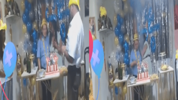 Pensaron que era una vela y era una cohete, la prendieron y casi matan al cumpleañero