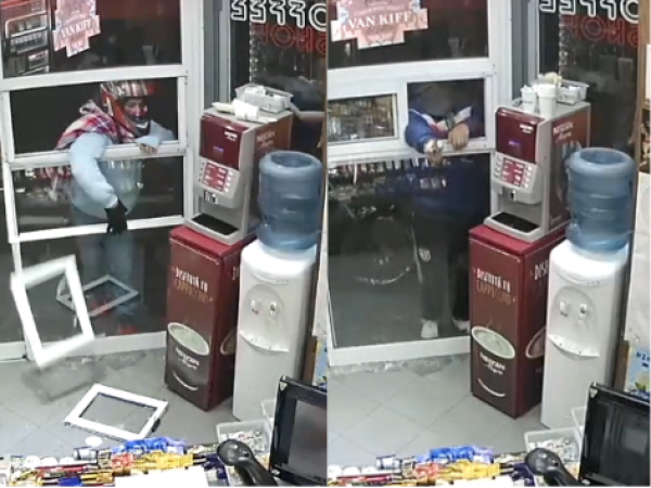 Violento robo en un kiosco de calle 8 y 49