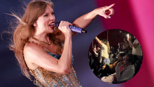 Una fan de Taylor Swift participó en un alocado pogo en pleno Cinema City de La Plata y compartió videos: “Muy buena vibra”