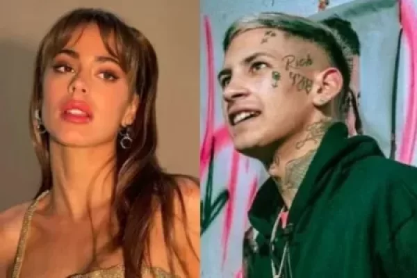 Tini Stoessel y L-Gante volvieron a cantar juntos y mostraron que hay buena onda