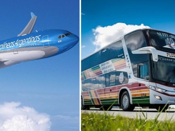 Dentro de Argentina viajaron más personas en avión que en micro de larga distancia en el último año